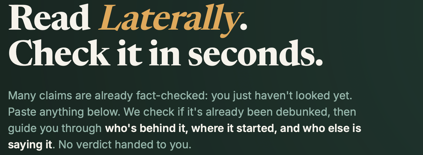 Read Laterally companion screenshot